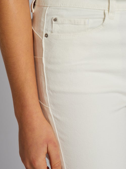 Skinny jeans met hoge taille - L30 - Kiabi