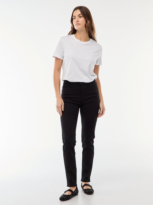 Skinny jeans met hoge taille - L30 - Kiabi
