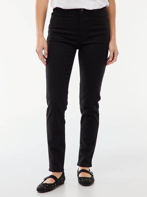 Skinny jeans met hoge taille - L30 - Kiabi