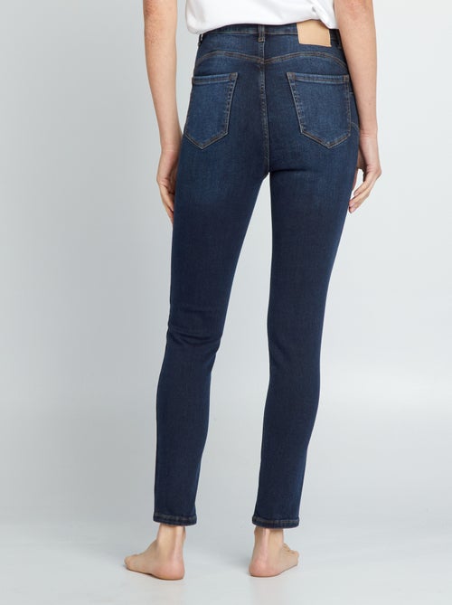 Skinny jeans met hoge taille - L32 - Kiabi
