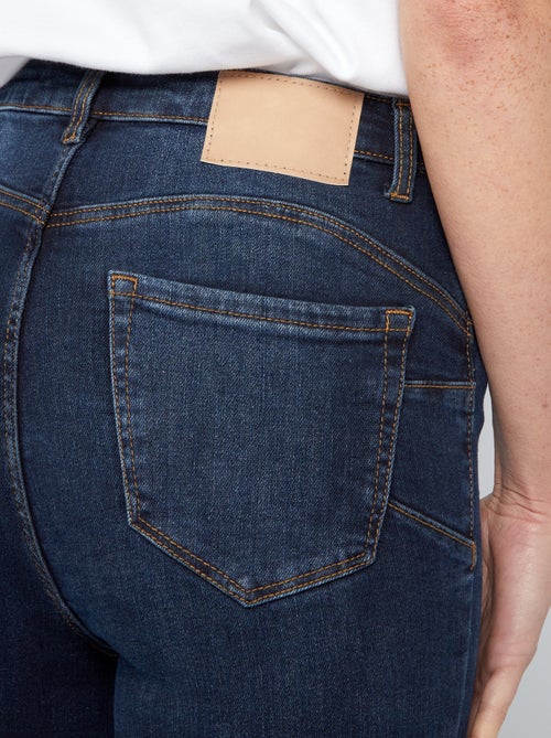 Skinny jeans met hoge taille - L32 - Kiabi