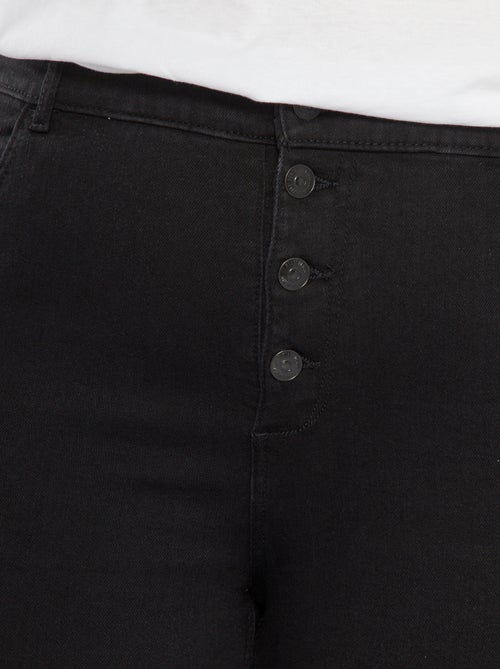 Skinny jeans met hoge taille - L32 - Kiabi