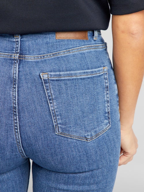 Skinny jeans met hoge taille - Kiabi