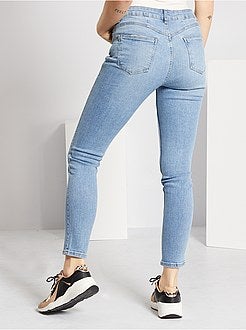 Skinny jeans met hoge taille - Kiabi