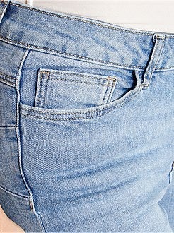 Skinny jeans met hoge taille - Kiabi