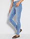     Skinny jeans met hoge taille, lengtemaat 32 afbeelding 2
