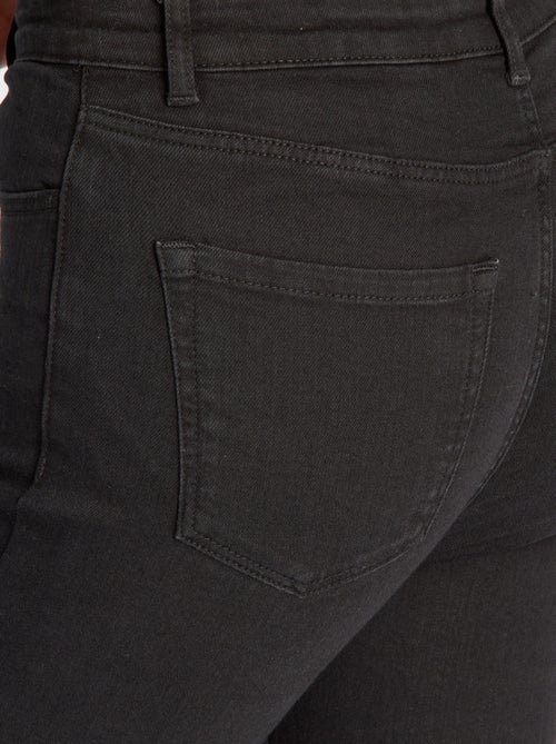 Skinny jeans met hoge taille - Kiabi