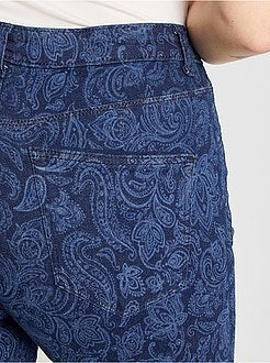 Skinny jeans met print - Kiabi
