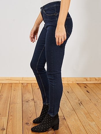 Skinny jeans met superhoge taille - Lengte US30 - Kiabi