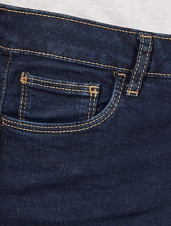 Skinny jeans met superhoge taille - Lengte US30 - Kiabi