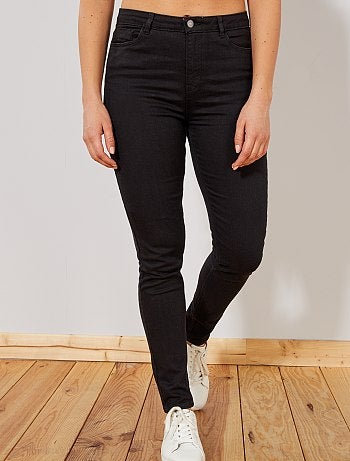Skinny jeans met superhoge taille - Lengte US30 - Kiabi
