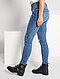     Skinny jeans met versleten plekken en een zeer hoge taille afbeelding 4
