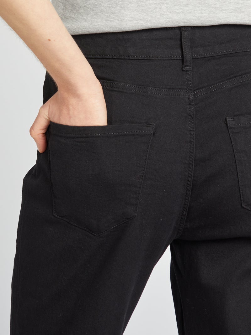 Skinny jeans / zeer nauwsluitend model zwart - Kiabi