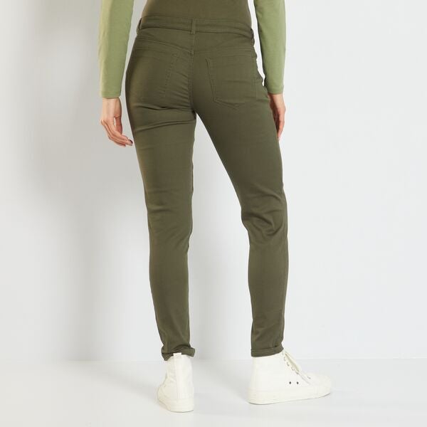 Skinny positiebroek null - GRIJS - Kiabi - 20,00€