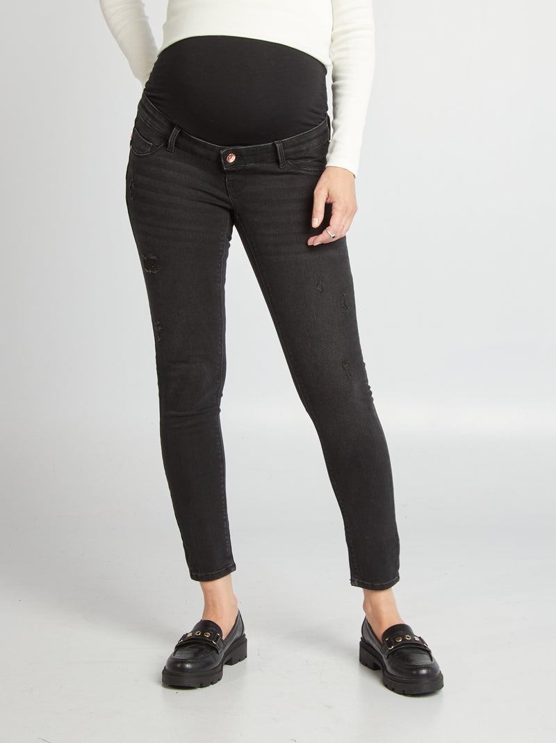 Skinny push-upjeans 'Only Maternity' ZWART - Kiabi