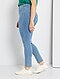     Skinny stretch jeans van denim met een hoge taille afbeelding 2
