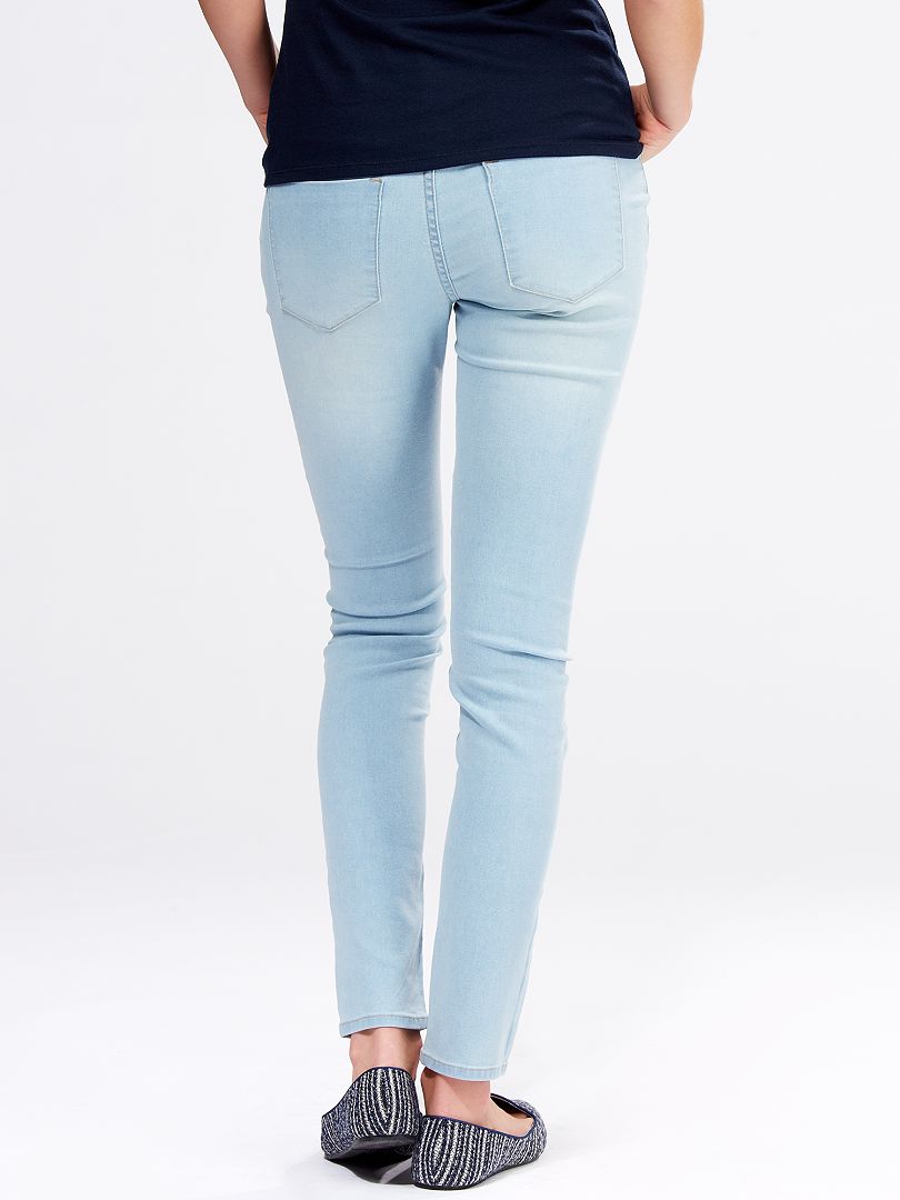Skinny stretchjeans gebleekt - Kiabi