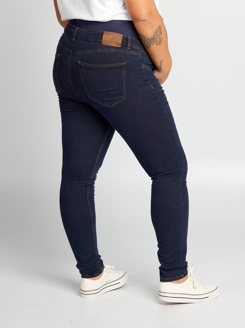 Skinny zwangerschapsjeans BLAUW - Kiabi