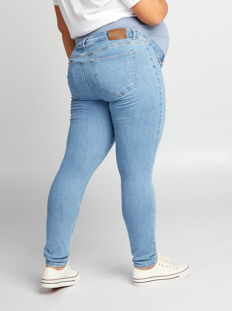 Skinny zwangerschapsjeans BLAUW - Kiabi
