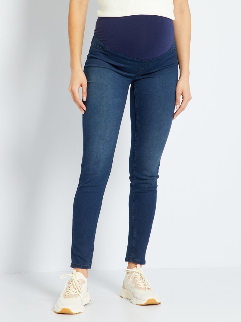 Skinny zwangerschapsjeans BLAUW - Kiabi