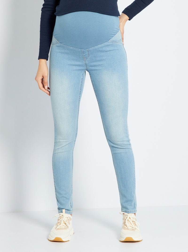 Skinny zwangerschapsjeans BLAUW - Kiabi