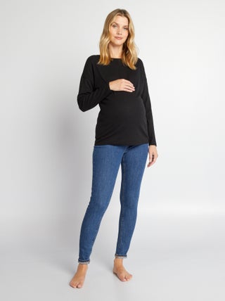 Skinny zwangerschapsjeans met veel stretch - Begin van de zwangerschap - kleine band