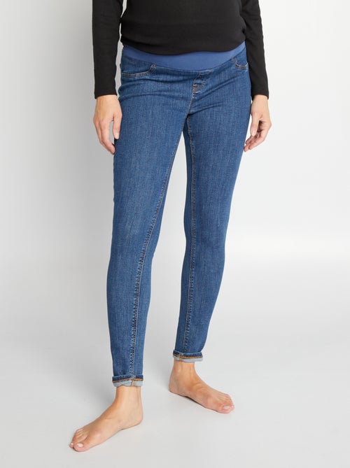 Skinny zwangerschapsjeans met veel stretch - Begin van de zwangerschap - kleine band - Kiabi