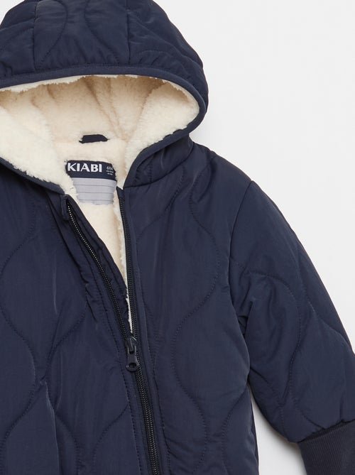 Skipakje zonder voetjes met voering met schapenvachteffect - Kiabi