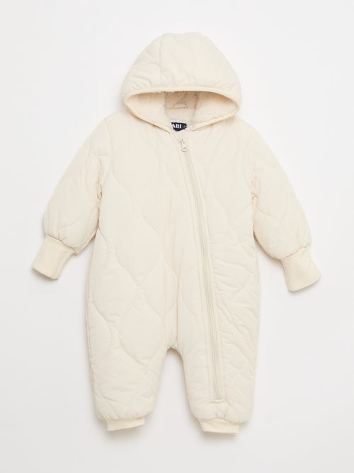 Skipakje zonder voetjes met voering met schapenvachteffect - Kiabi