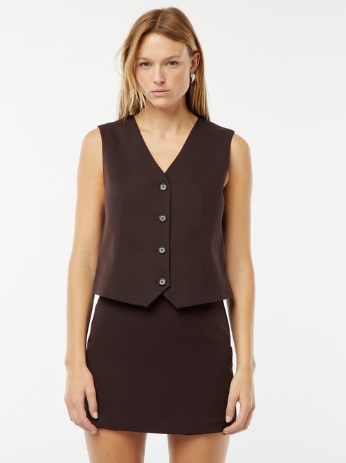 Skort met hoge taille - Kiabi