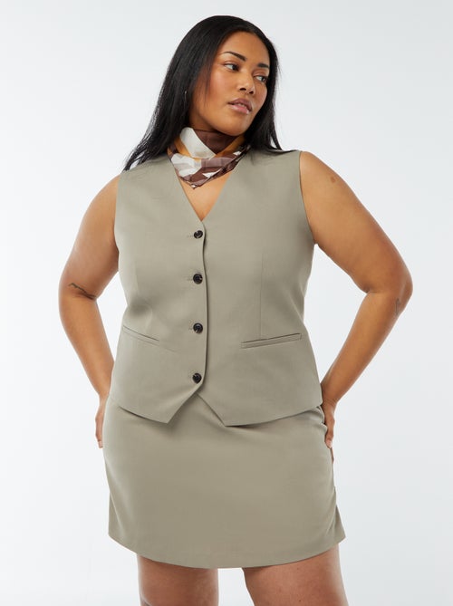 Skort met hoge taille - Kiabi