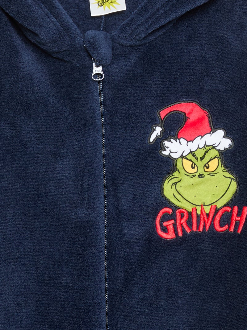 Slaappak 'Grinch' van fleece Blauw - Kiabi