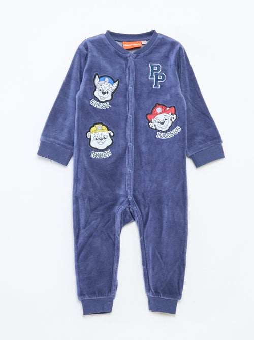 Slaappakje van dikke velours met PAW Patrol-print - Kiabi