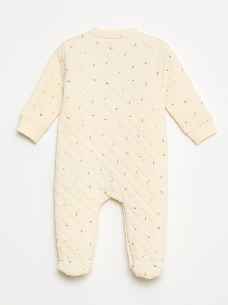 Slaappakje van katoenen jersey Wit - Kiabi