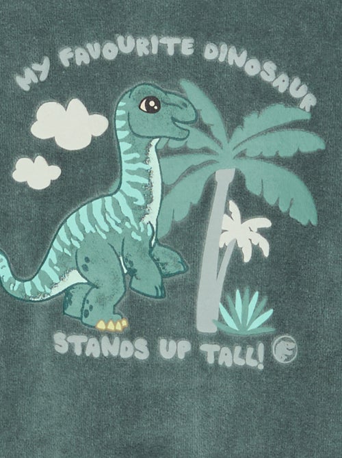 Slaappakje van katoenen velours 'Jurassic World' - Kiabi