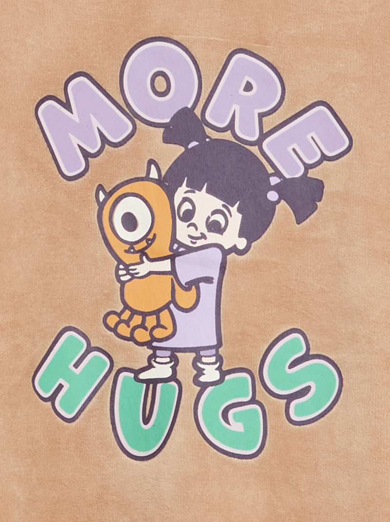 Slaappakje van velours 'Disney' Biege - Kiabi