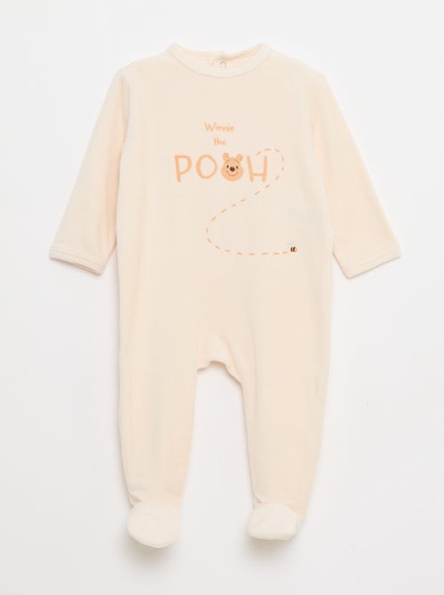 Slaappakje van velours 'Winnie' - Kiabi