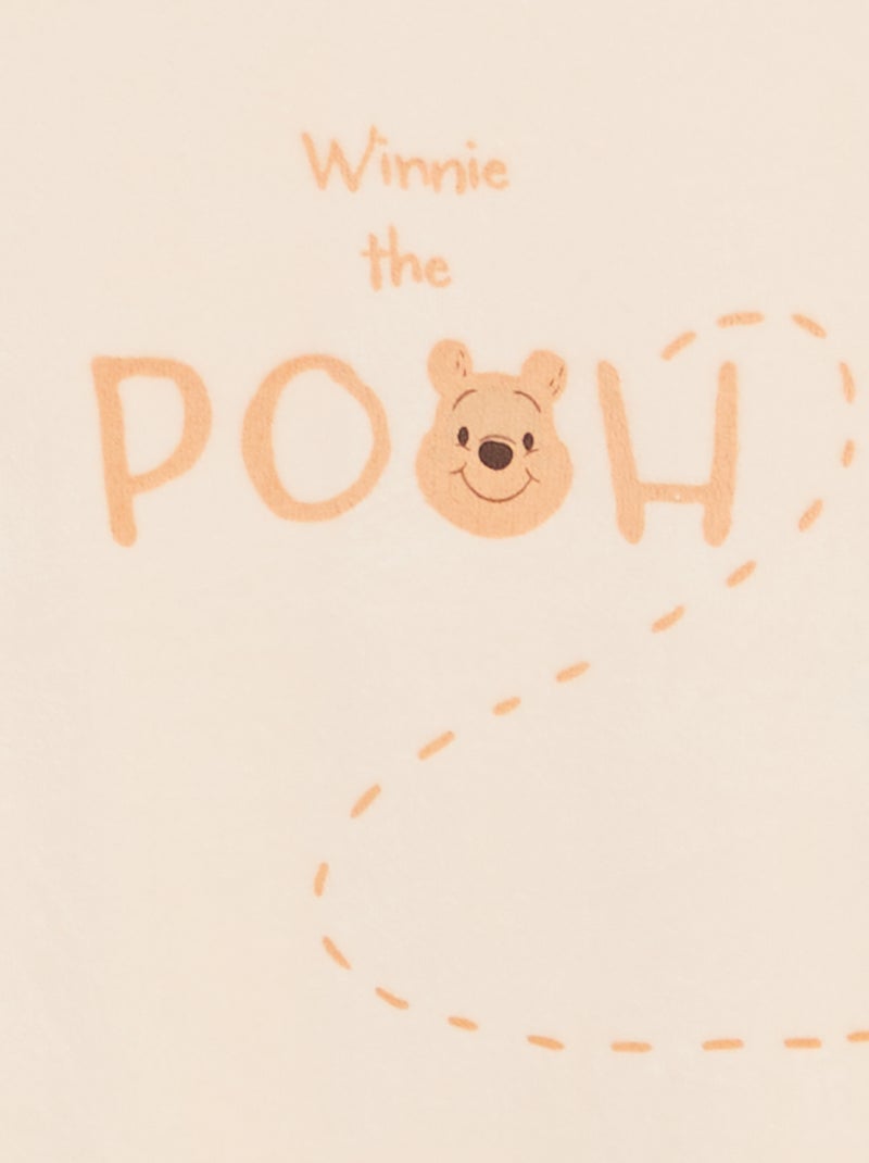 Slaappakje van velours 'Winnie' Wit - Kiabi