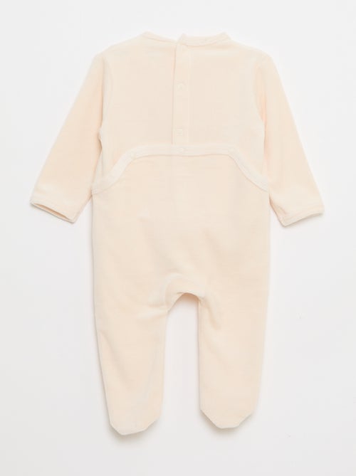 Slaappakje van velours 'Winnie' - Kiabi