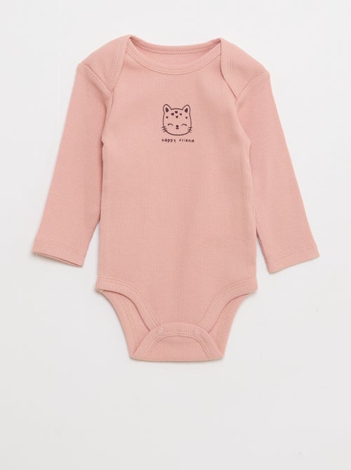 Slaappakje van warme fleece en rompertje - Kiabi