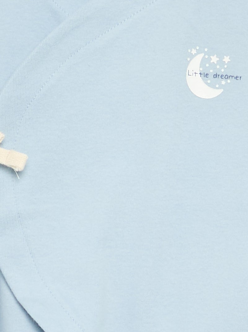 Slaappakje zonder voetjes Blauw - Kiabi