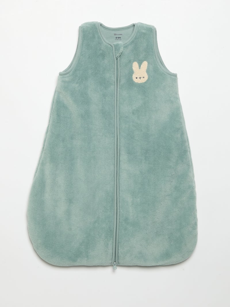 Slaapzak met afneembare mouwen Blauw - Kiabi