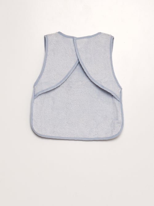 Slabbetje in twee stofsoorten - Kiabi