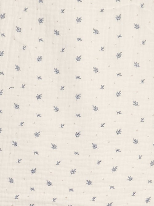 Slabbetje in twee stofsoorten - Kiabi