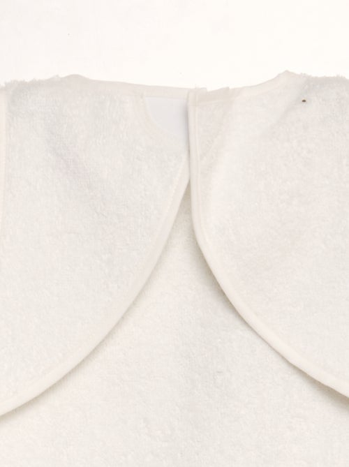 Slabbetje in twee stofsoorten - Kiabi