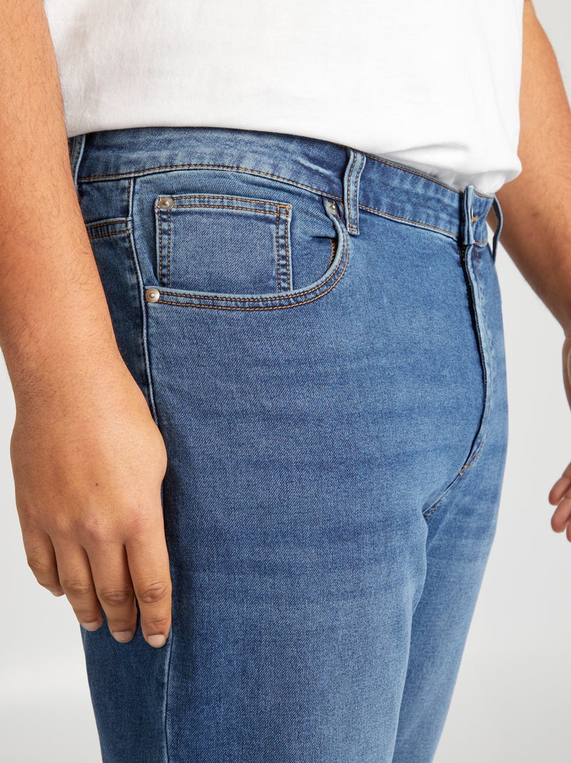 Slim-fit 5-pocket-jeans - L30 BLAUW - Kiabi