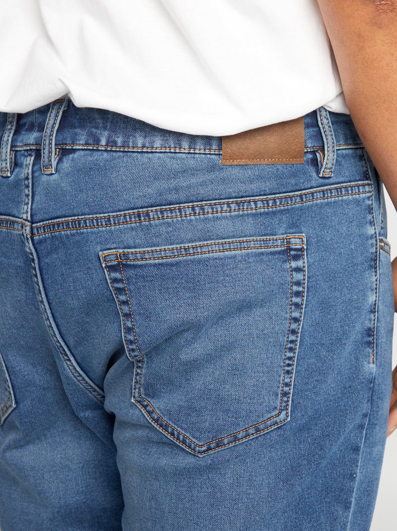 Slim-fit 5-pocket-jeans - L30 BLAUW - Kiabi