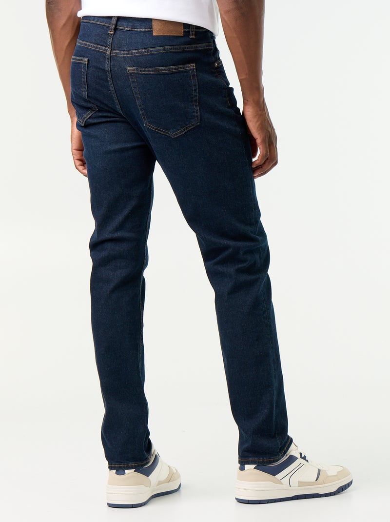 Slim-fit 5-pocket-jeans - L34 Blauw - Kiabi
