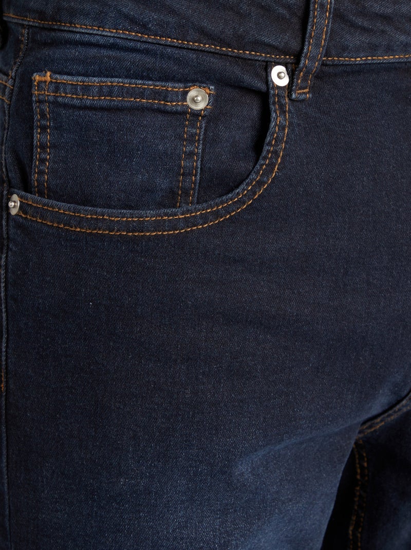 Slim-fit 5-pocket-jeans - L34 BLAUW - Kiabi