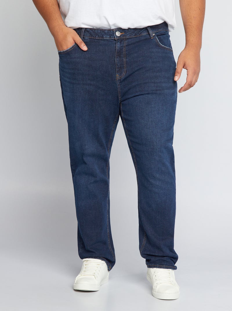 Slim-fit 5-pocket-jeans - L34 BLAUW - Kiabi